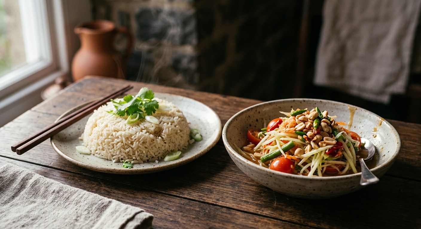 Khao Man Som Tum
